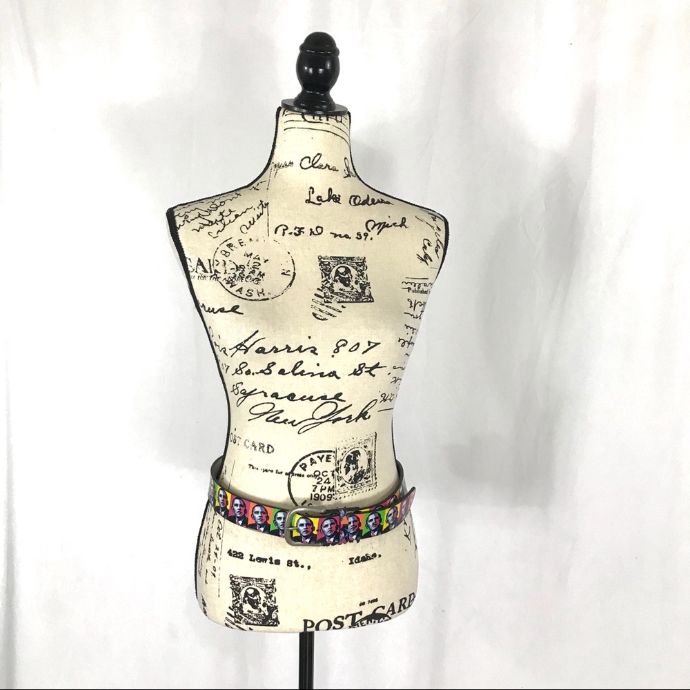 Abstract Obama Belt NWT - Picture 2 of 3